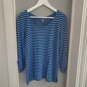 J. Jill Striped Long Sleeve